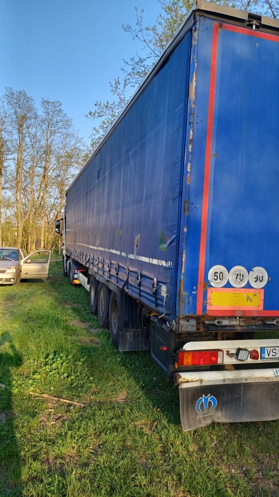 Man Tgx cu trailer Krone
