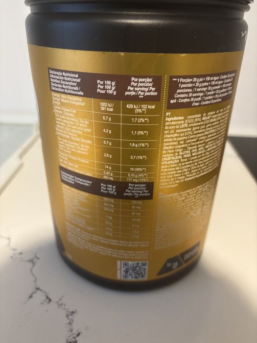 Pudra proteica cu aroma de ciocolata 800 g