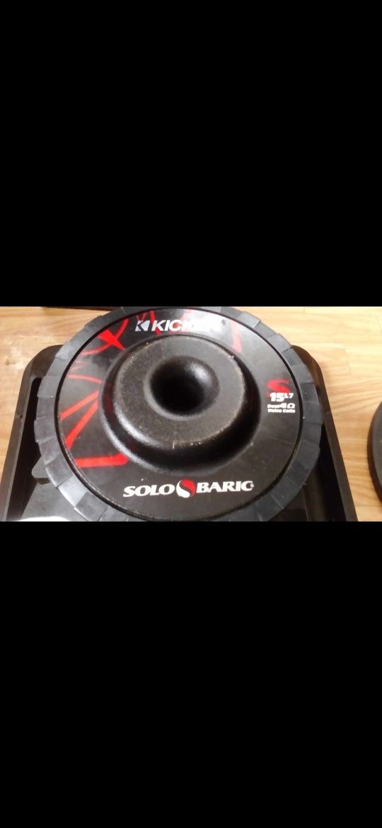 Бас каса 15" Kicker Solo Baric s15 L7d4 _1000w Rms /2000w Max
