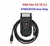 VCDS REAL HEX V2 ARM STM32F429 Soft 23.3 Diagnoza Tester Auto VAG NOU