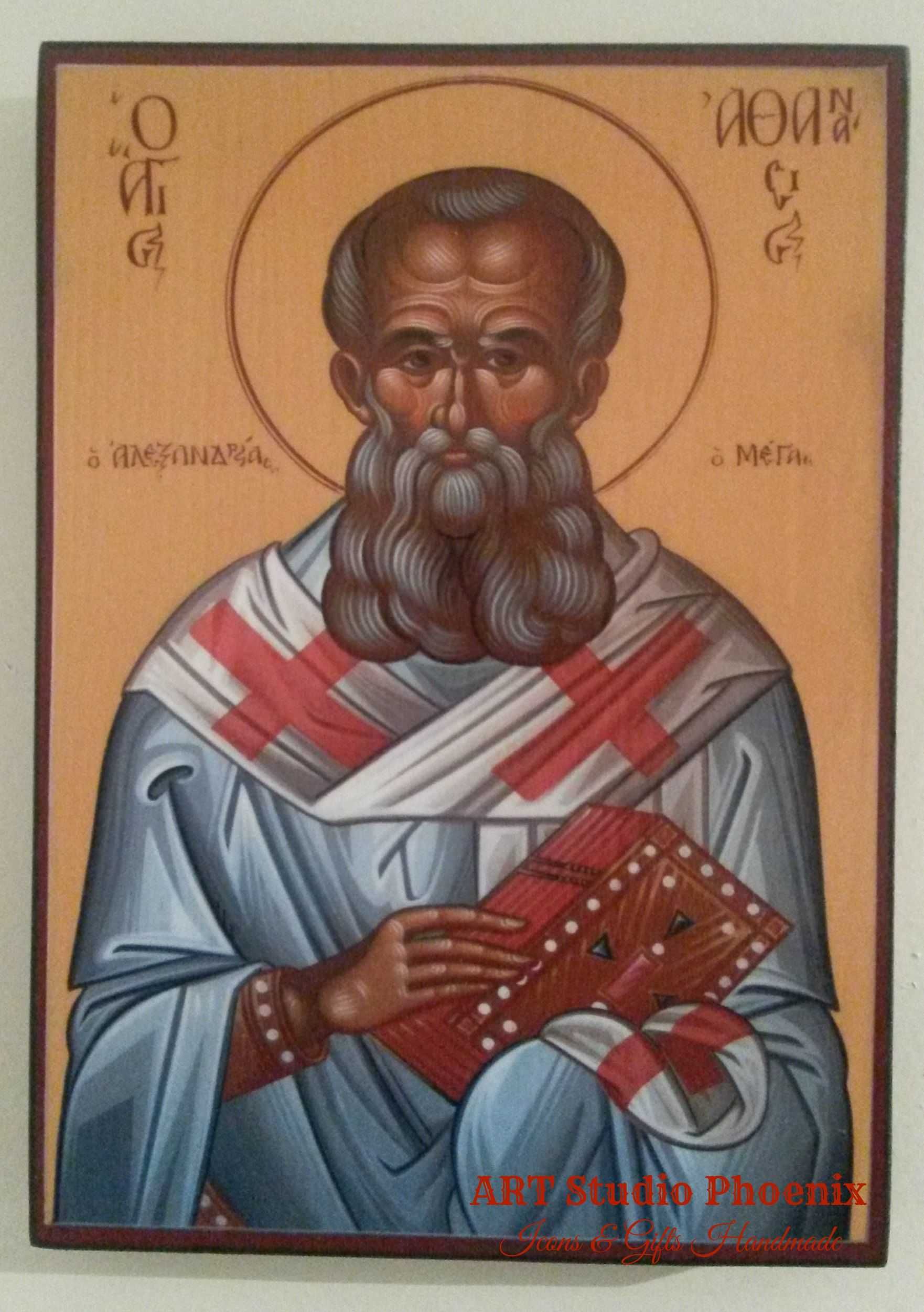 Икона на Свети Атанасий icona Sveti Atanasii