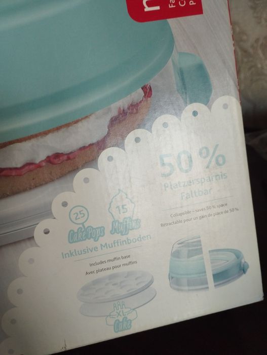 Контейнер для тортов капкейков бутербродов