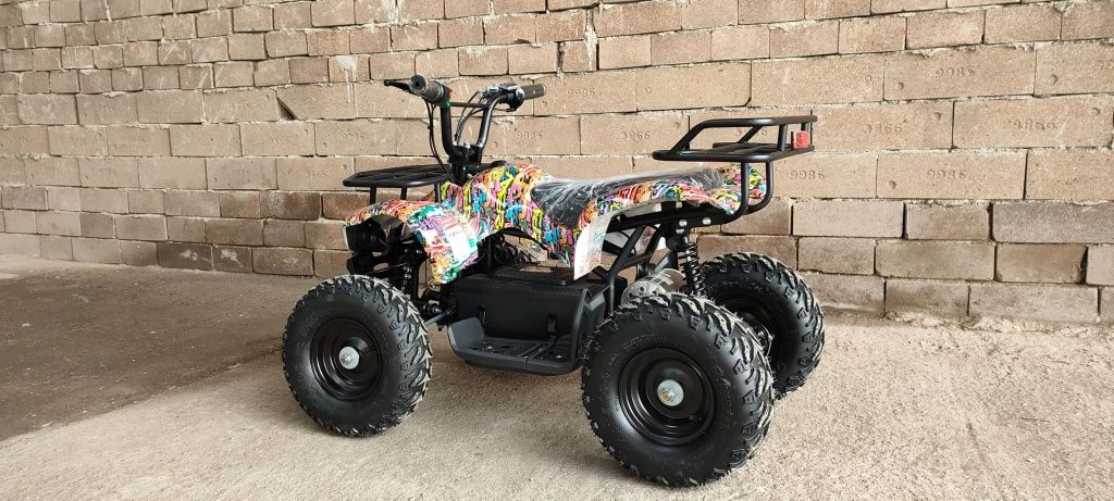 Atv Quad adus din Germania NOU electric de 1000w 48v roti pe 6 inch