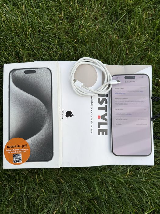 Iphone 15 Pro Max de 512 GB cumparat de la -iSTYLE-