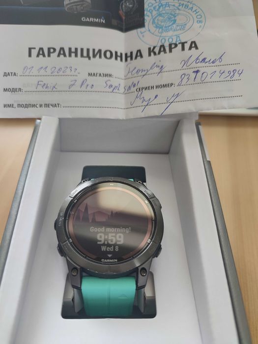 Garmin Fenix 7 pro - Sapphire Solar Edition 47mm