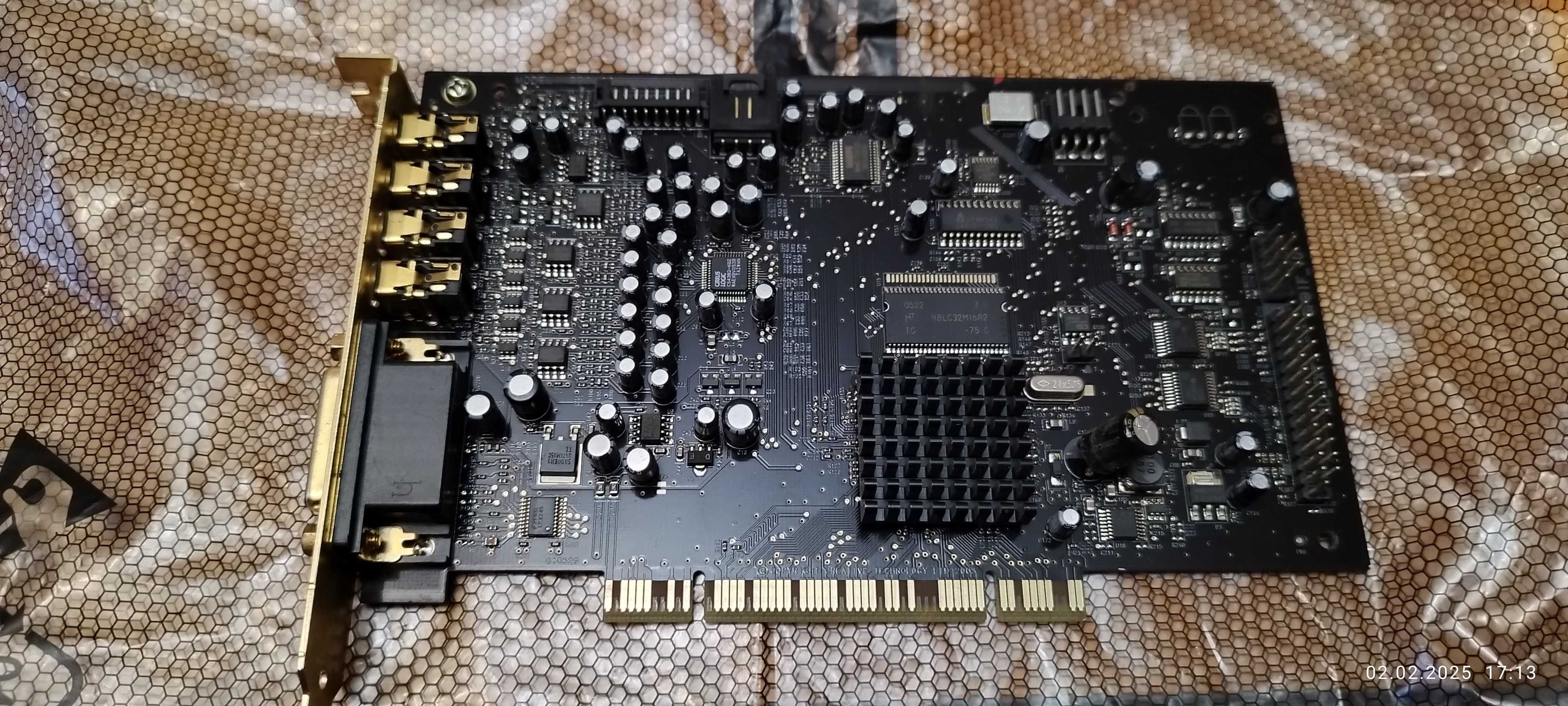 Creative Sound Card, X-Fi Audio SB0460 7.1-Channel