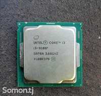 Продам процессор Core i3 9100 f 3,6HGz