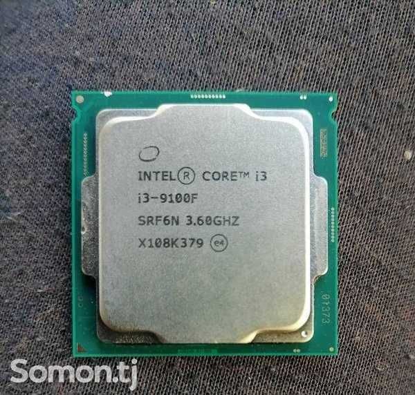 Продам процессор Core i3 9100 f 3,6HGz