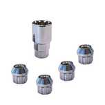 Set piulite auto antifurt Carpoint tip F, M12 x 1,5, Daewoo Ford Honda Mazda Mitsubishi Volvo Isuzu Chrysler