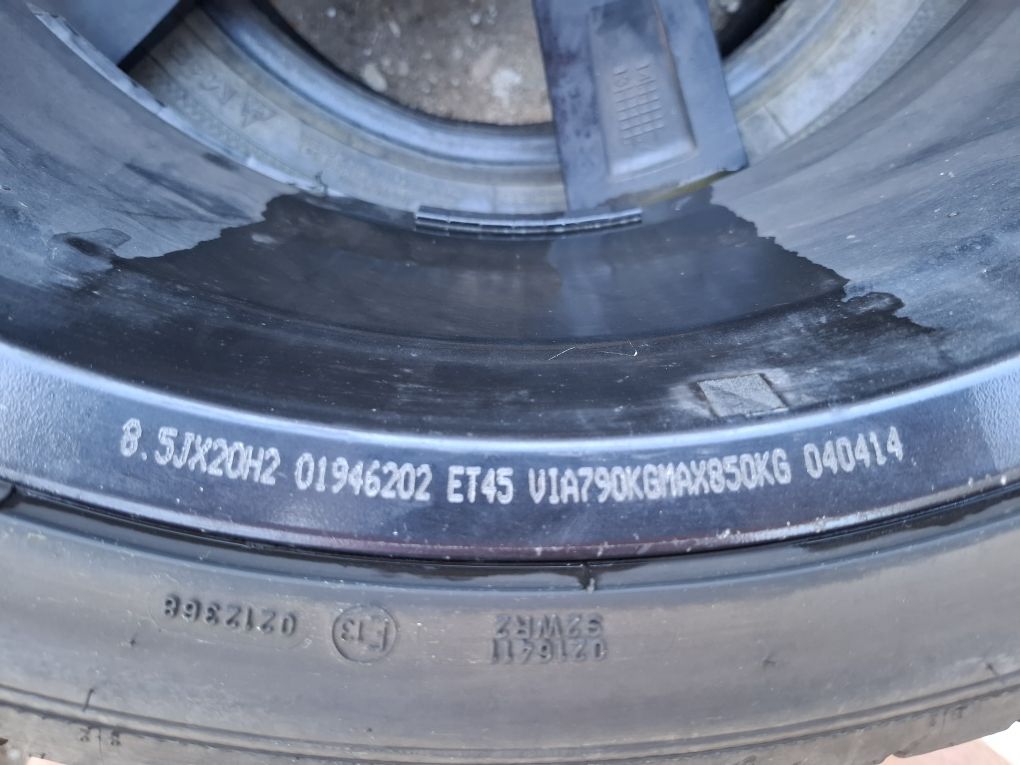4 броя Алуминиеви джанти OZ *5x112 20 цола 8.5 J*ЕТ 45*ц.о 66.6 мм