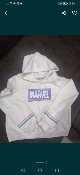 Свитшот женский без рукавов с капюшоном