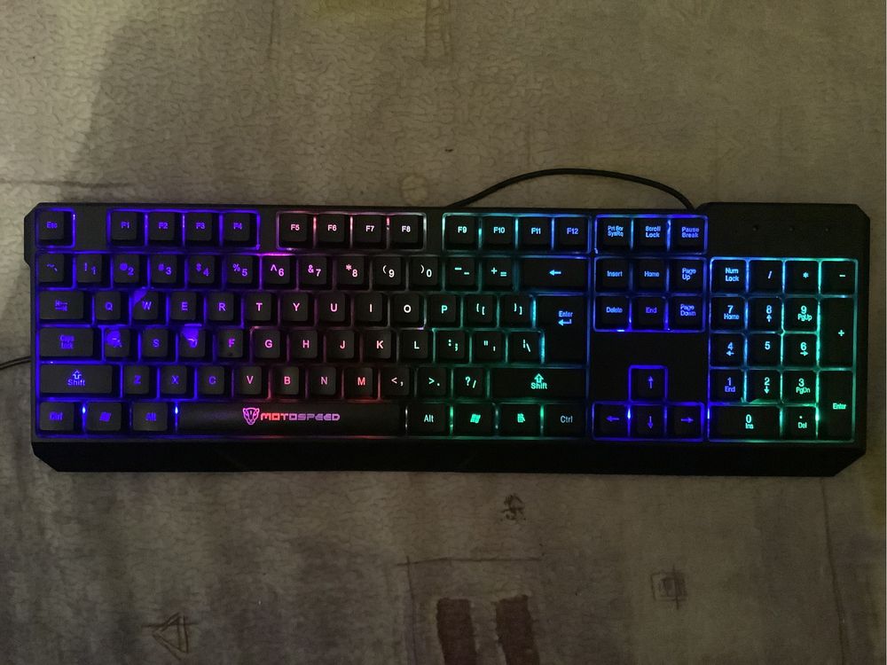 RGB клавиатура Motospeed