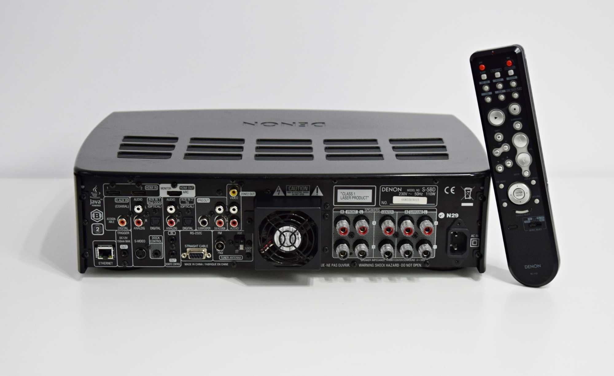 Amplificator Blu-Ray 5.1 Denon S-5BD, SD card/USB/HDMI