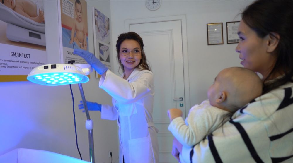 Фотолампа для новорожденных. Билитест