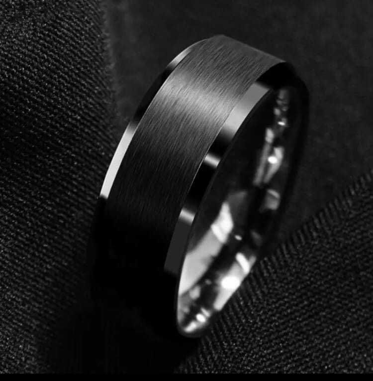 Мужское кольцо из титана. 21 размер