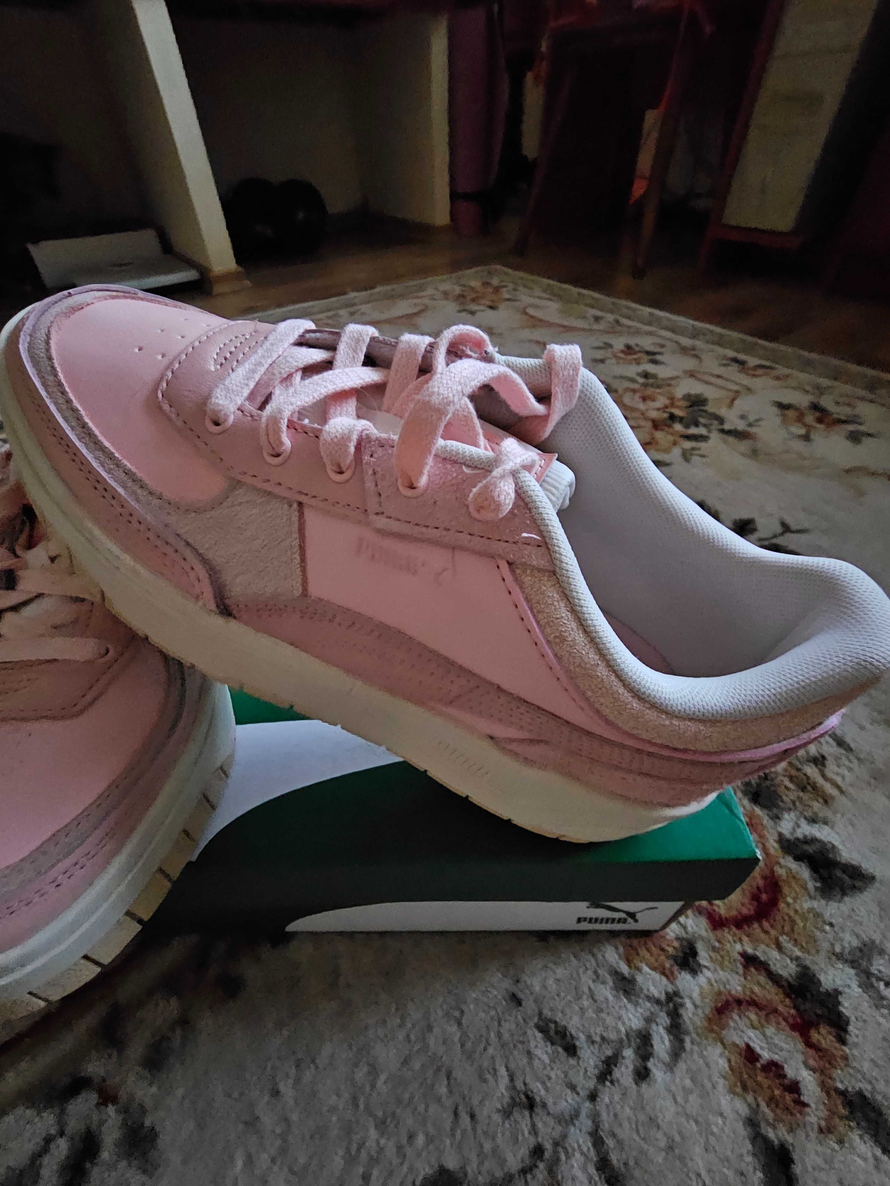 Оригинални и нови PUMA Сникърси Cali Dream Thrifted Wns 389869 02 Rose