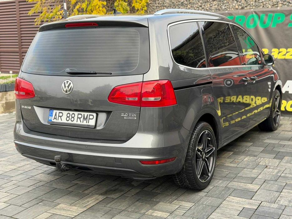 Sharan 4x4 2l diesel 229K KM Carlig tractare 7 locuri Recent Inscris