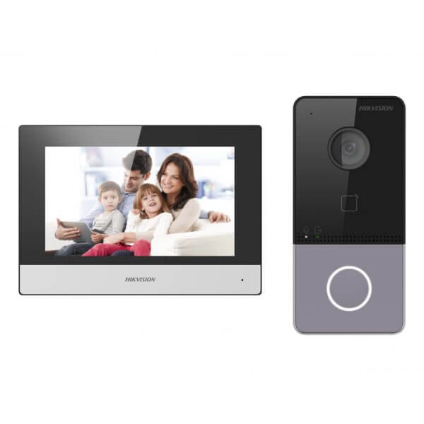 Видеодомофона Hikvision DS-KIS603-P (B)(O-STD) .  Для дома.