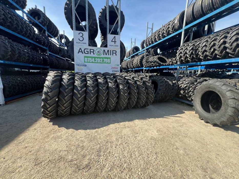 Anvelope noi pentru tractor UTB 14.00-38 cu 8 pliuri