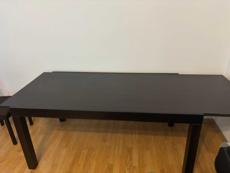 Masa extensibila + 4 scaune IKEA