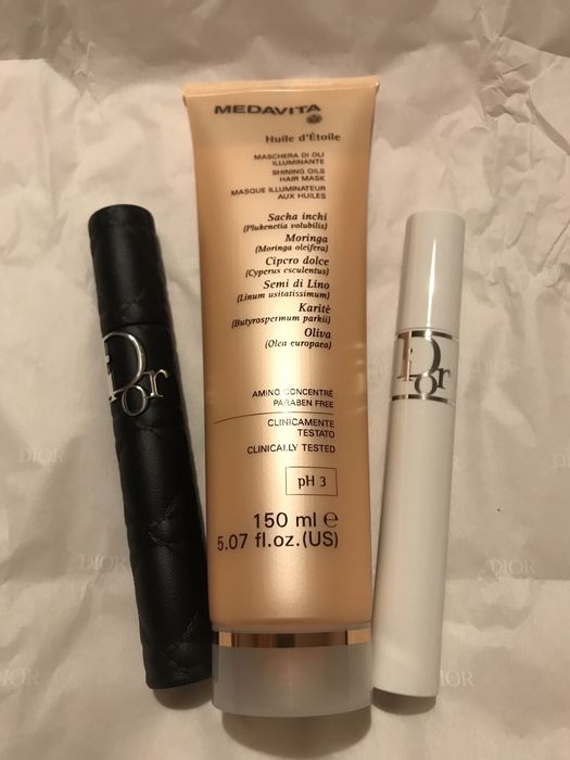 Оригинални Dior спирала и серум основа