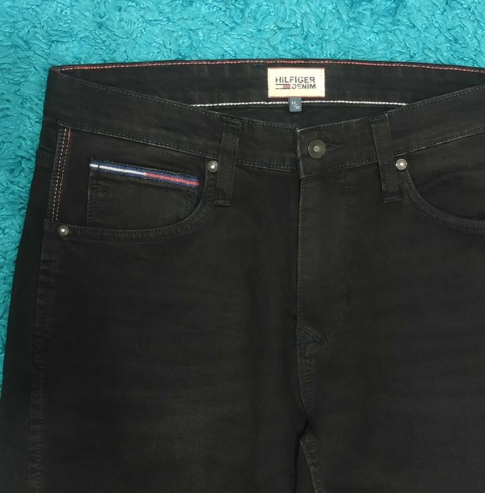 Blugi Tommy Hilfiger - Regular Black