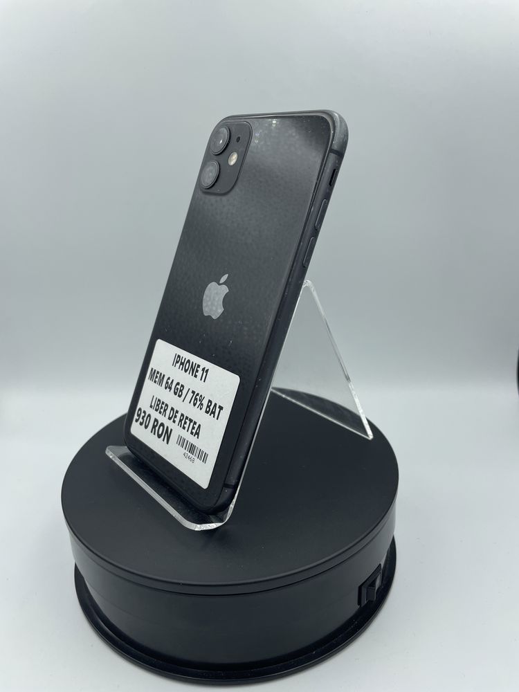 iPhone 11 64Gb 76%Baterie   GARANTIE #42468