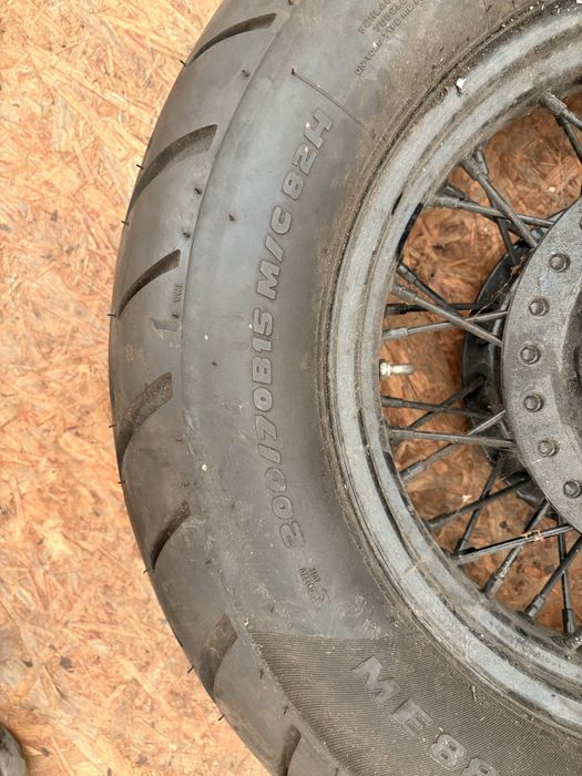 Roata spate Honda Shadow 600 + anvelopa Metzeler ME888 200/70/15 2022
