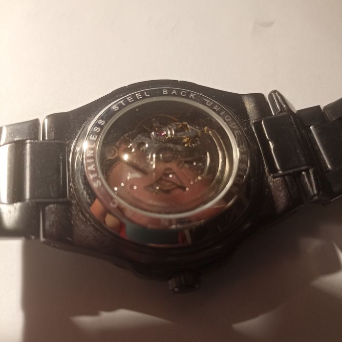 Автоматичен мъжки часовник тип скелетон