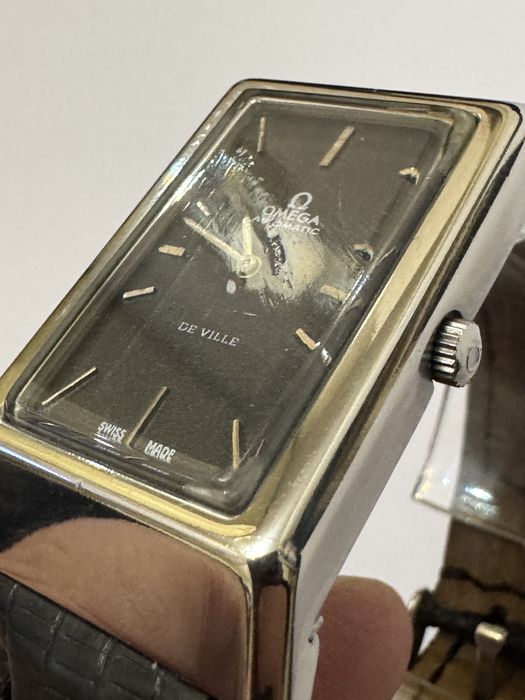 Rar! Ceas Omega  De Ville, automatic. Tank, vintage