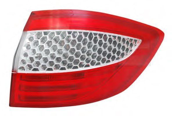 Stop spate lampa Ford Mondeo (BA7) Combi 03.2007-03.2010 TYC partea Dreapta, partea exterior de pe aripa; fara suport bec, tip bec P21/5W+PY21W