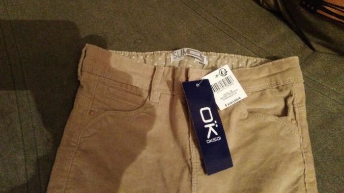 Продавам детски джинси OKAIDI, ръст 128 см