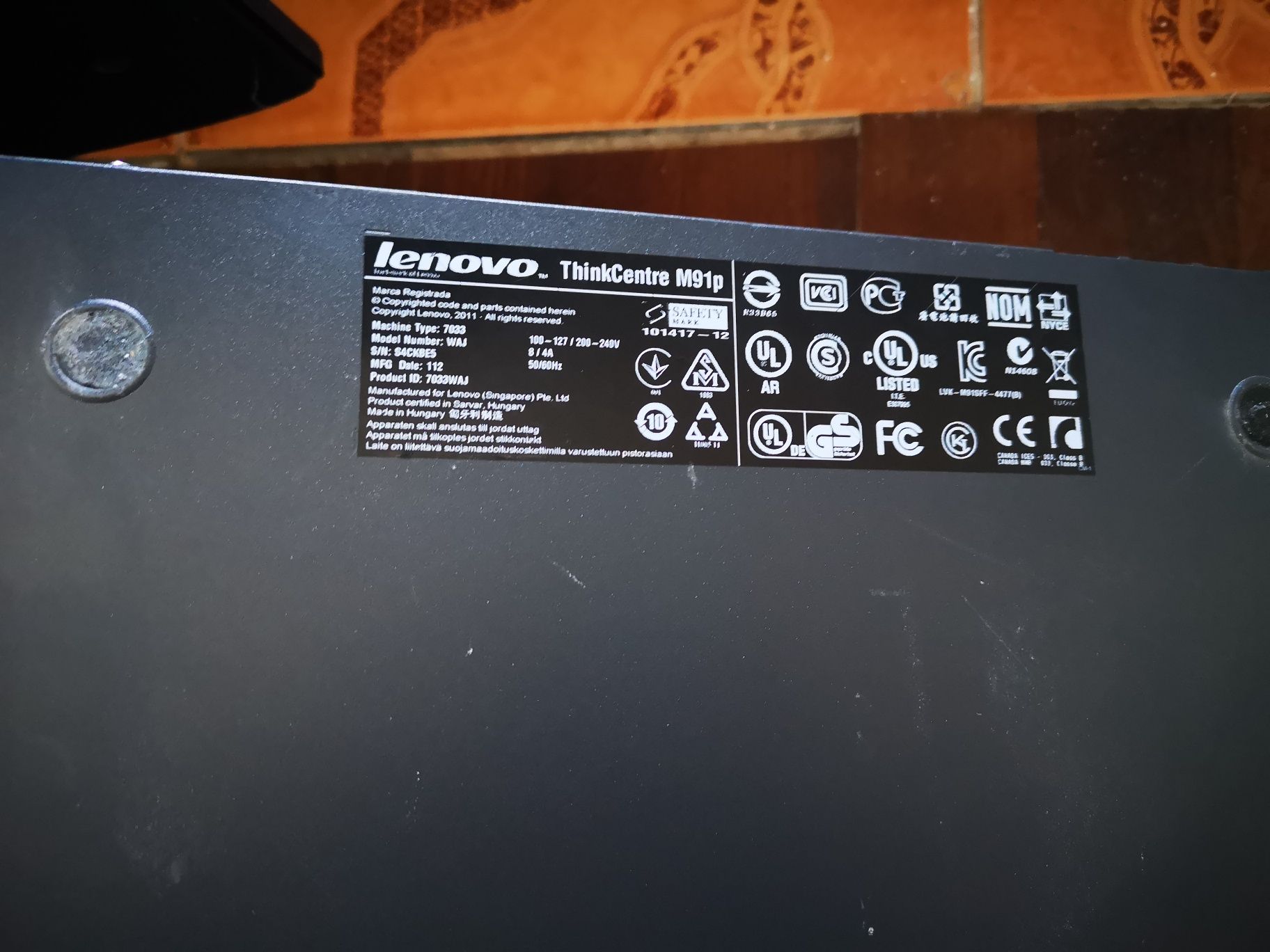 Lenovo Thinkcentre M91p