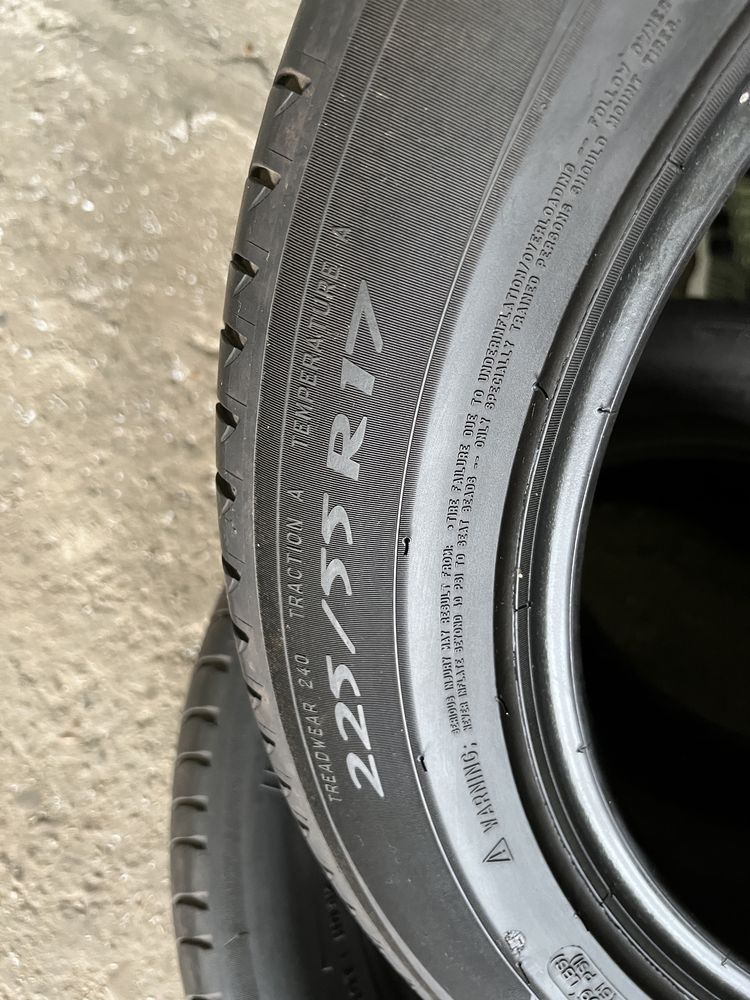 Anvelope vara 2x 225/55 17 RunFlat RSC Bridgestone si 2 Michelin