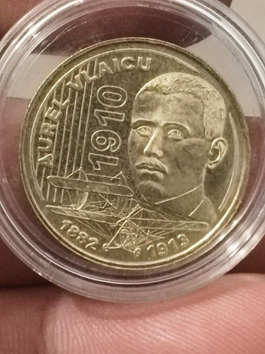 Monedă Colecție Aurel Vlaicu