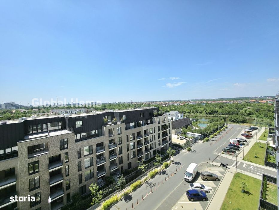 3 Rooms Penthouse + Terrace 16SQM + Parking | H Pipera Lake - Porsche