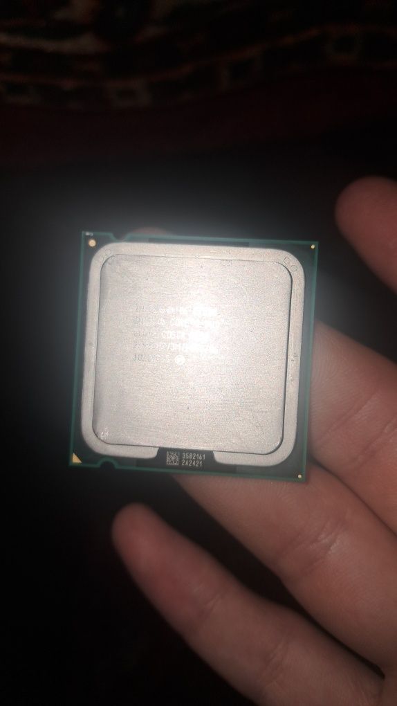 Intel core 2 duo e7500. Zor sastayanyada