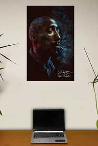 Poster cu rapperul Tupac