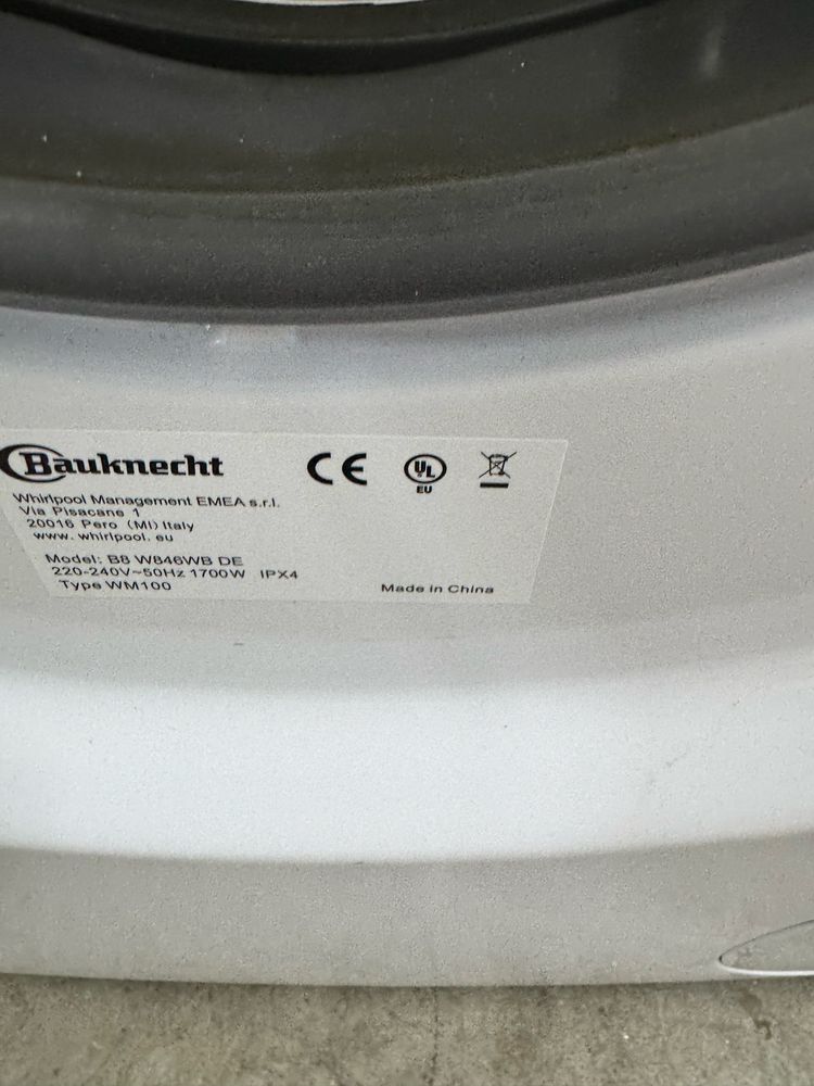 Пералня 8кг А+++ инверторна с бг меню НОВА Germany Гаранция 2г