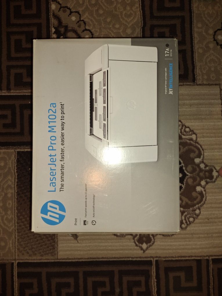 Принтер HP LaserJet Pro M102a белый