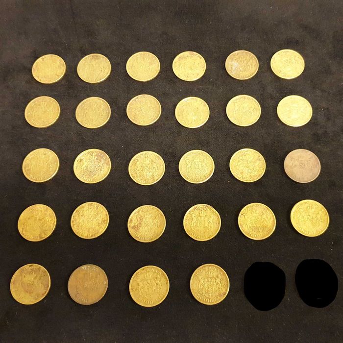 LOT monede 2000 lei - 1946