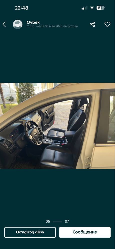 Captiva 3 oq jemchug 2014 probeg 87000 halol ideal moshna