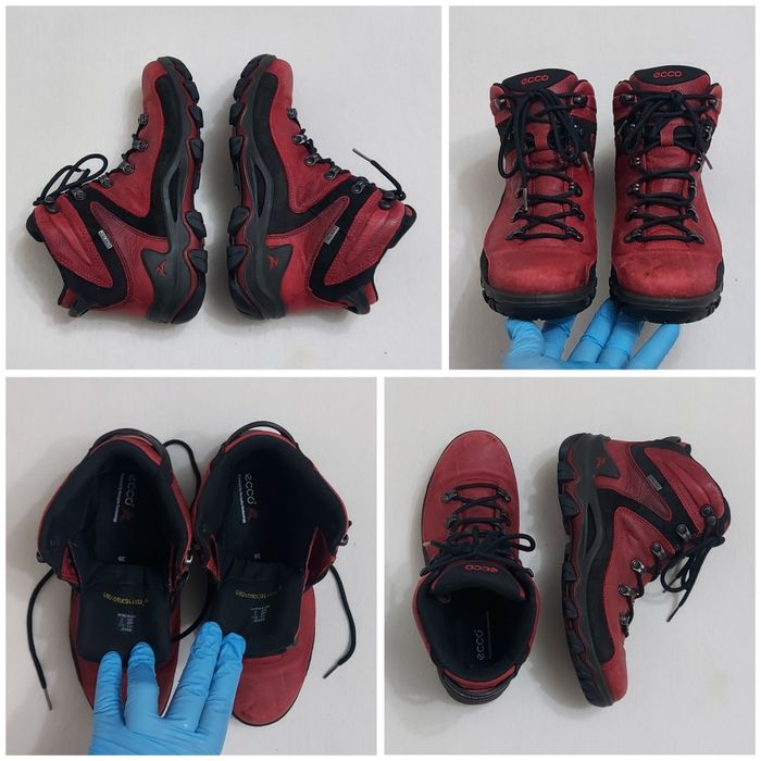 Ghete ECCO Receptor Terra Evo Yak Gore-Tex, Cognac, munte, trekking 39