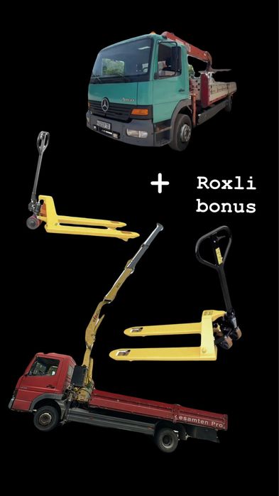 АРЕНДА ИЖАРА РОХЛЯ с брендом | ljaraga Roxli Transpalet beriladi