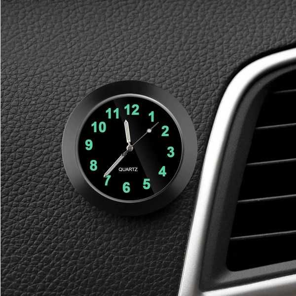 Часовник за кола автомобил светещ дигитален електронен луминисцентен
