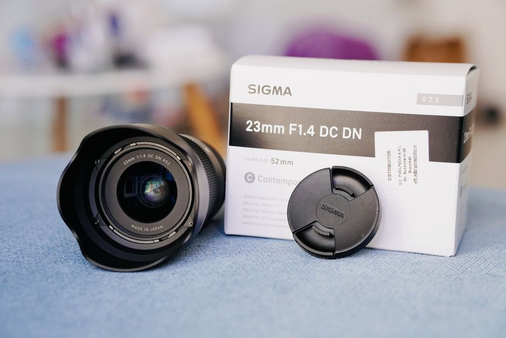 Obiectiv Sigma 23mm F1.4 DC DN montura Sony E-mount mirrorless