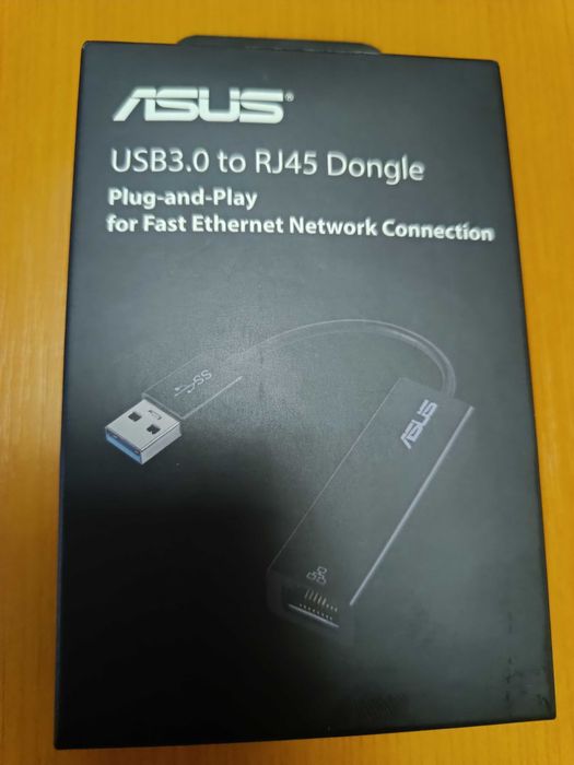 Placa de retea Adaptor ASUS USB3.0 la RJ45 Negru