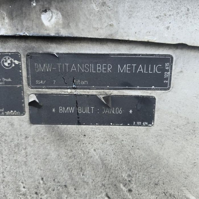 Capota motor Titansilber Metalic BMW Seria 3 E91