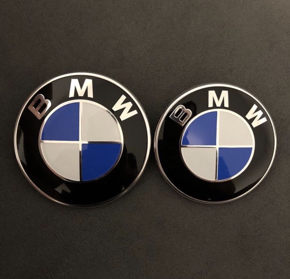 Emblema capota/portbagaj 82 78 74mm BMW X1 X3 X5 X6 E46 E39 E90 E60