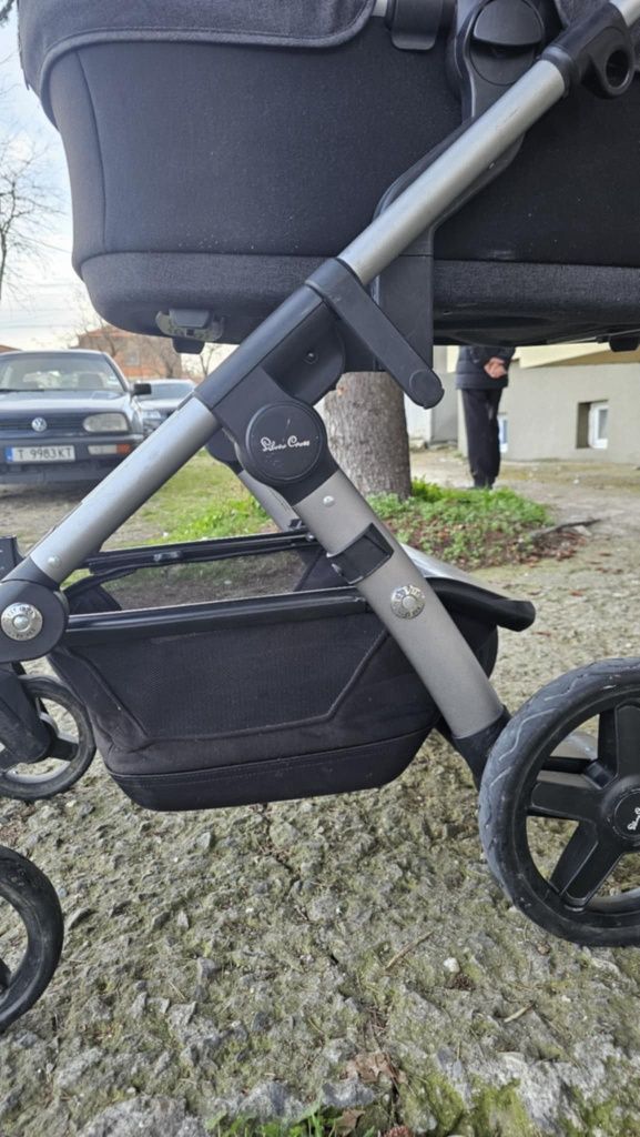 Детска количка за породени бебета - Silver cross double pram